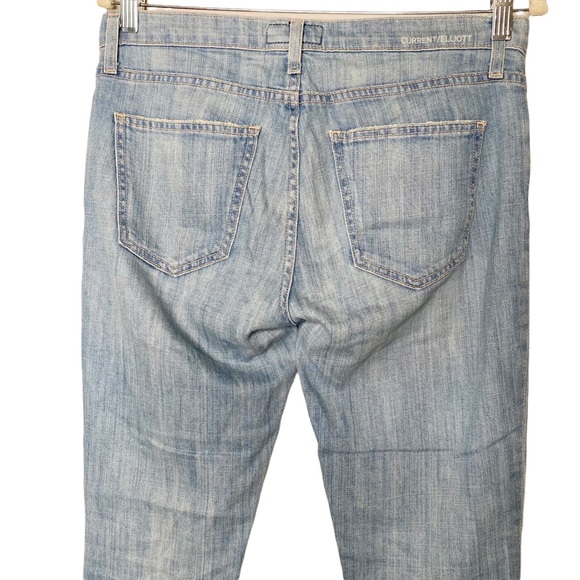Current Elliot Light Faded Blue Cigarette Jeans Women’s 28 - Picture 5 of 7
